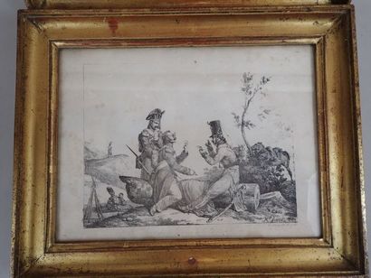 D’après Horace VERNET (1789-1863). Paire...