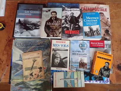 [Aviation], importante mannette de livres...