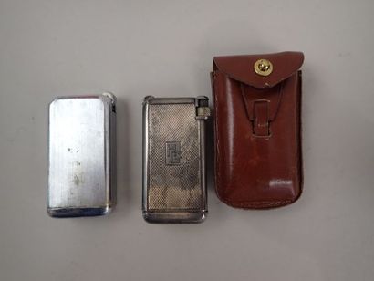 Briquet FLAMINAIRE CRILLON QUERCIA en argent,...