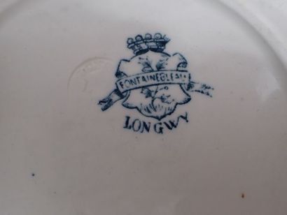 LONGWY modèle Fontainebleau, partie de service...