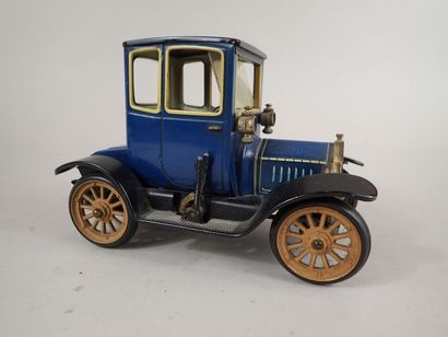 SCHUCO. Ford 1917 en tôle lithographiée bleue....