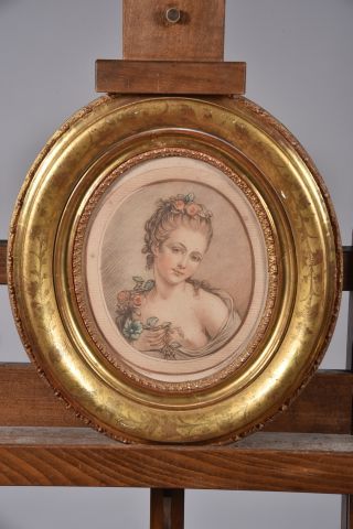 COURTOIS (XVIIIe siècle), d'après. Portrait...