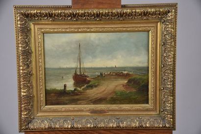 Charles James LADER (1841-1920), bateau de...