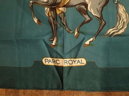 HERMES Paris, carré de soie titré 