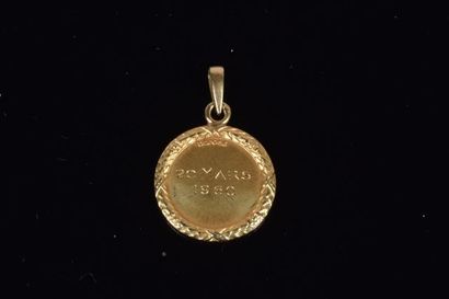 A.AUGIS. Médaille dite « médaille d’amour...