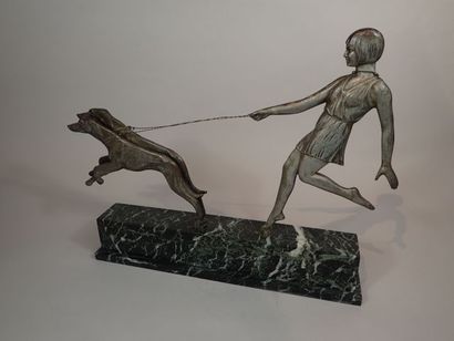 JANLE (XXe siècle) pour Max LE VERRIER. 