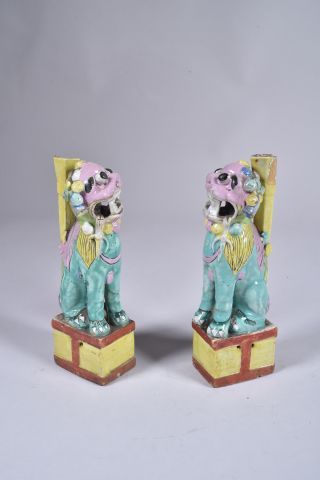 Chine, XIXe siècle

Paire de lions bouddhiques...