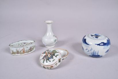 Chine, XIXe et XXe siècle

Lot de quatre...
