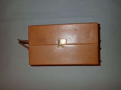 CLYDE CREATION, valisette en cuir de porc...