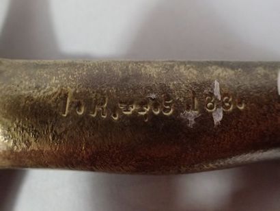 Sabre d’infanterie prussien à poignée en...