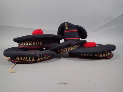 5 bachis de marin avec bandeau : Aber Wrach,...