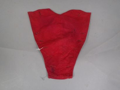 Plastron d’un uniforme de cavalerie en drap...