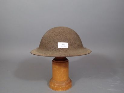 Coque de casque US 17, rouille. ME
