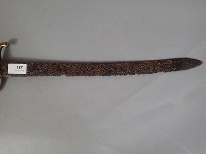 Sabre d’infanterie prussien à poignée en...