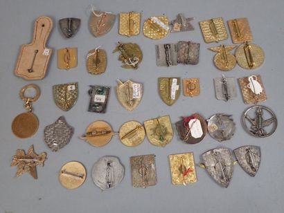 36 insignes de l’Armée de L’Air. Acciden...