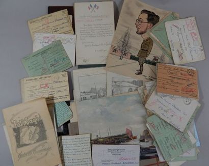 Ensemble de documents sur la captivité du...