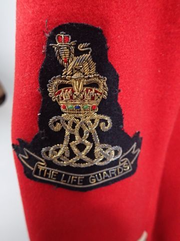Tunique Red Coat des Lifes Guards britanniques...