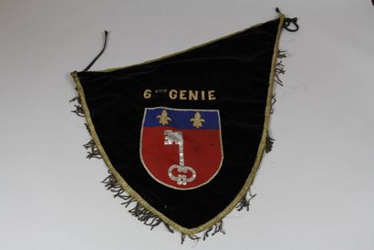 fr- Flamme de tambour du 6eme Génie, écu...