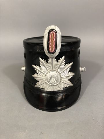 Shako de la Police Allemande, plaque de la...