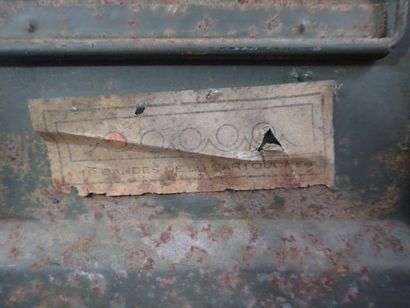 2 Caisses à munitions pour mitrailleuse de...
