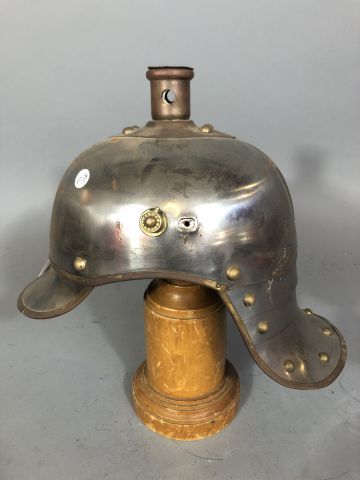 Coque de casque de troupe de cuirassier Allemand,...