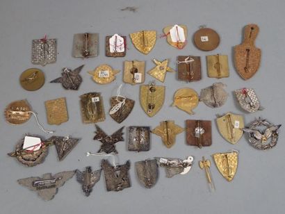 36 insignes de l’Armée de L’Air. Acciden...