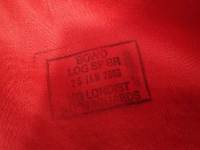 Tunique Red Coat des Scott Guards en drap...