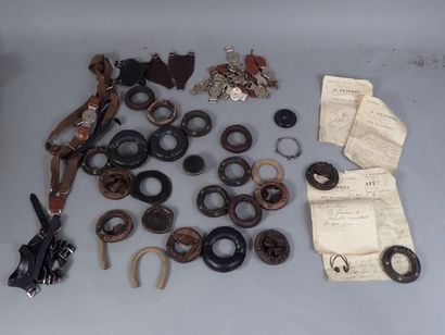 Lot de coussinets pour casque audio, sangles,...