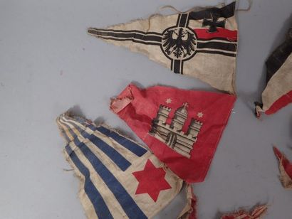 Banderole de pavoisement allemande avec 16...