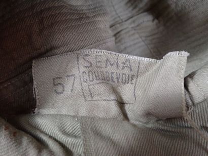 Lot de 4 casquettes Bigeard en toile camouflée,...