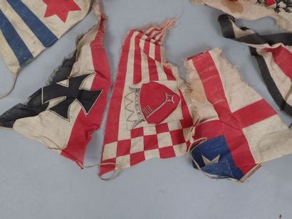 Banderole de pavoisement allemande avec 16...