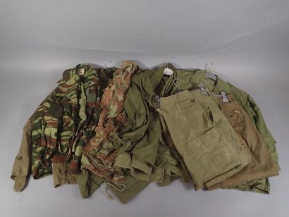 Lot d’uniformes français : Veste TAP 47-56...