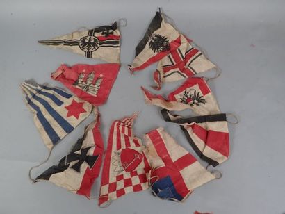 Banderole de pavoisement allemande avec 16...