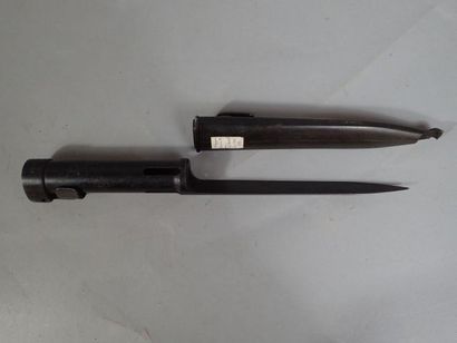 Baïonnette belge pour Fusil FAL 1953. Fourreau...