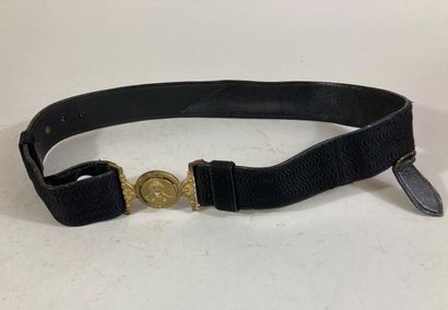 Belgique. Ceinturon d’officier pour tenue...