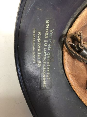 Casque Allemand M38 dit « Gladiateur » de...
