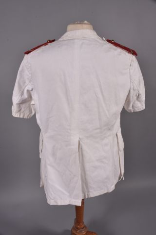 Veste saharienne blanche vers 1950 d'adjudant...
