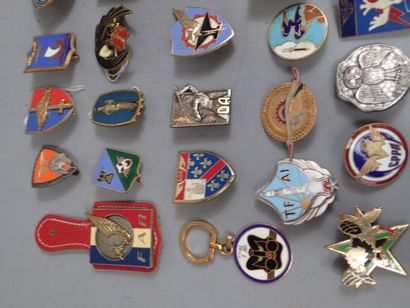 36 insignes de l’Armée de L’Air. Acciden...