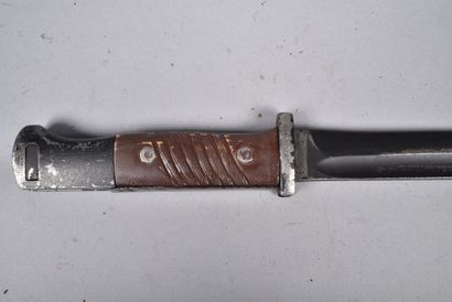 Baïonnette 1884-98 pour fusil 98K. Lame marquée...