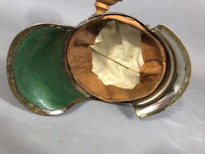 Coque de casque d’officier de cuirassier...