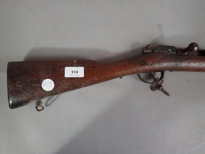 Carabine Gras scolaire. Crosse en bois marqué...
