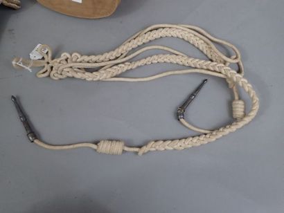 Paire d’épaulettes d’officier en cannetille...