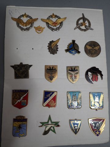 Lot insignes Armée de l’Air, ALAT et divers...
