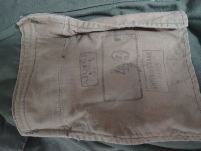 Lot d’uniformes français : Veste TAP 47-56...