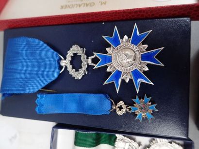 Lot de 4 décorations et une réduction : Croix...