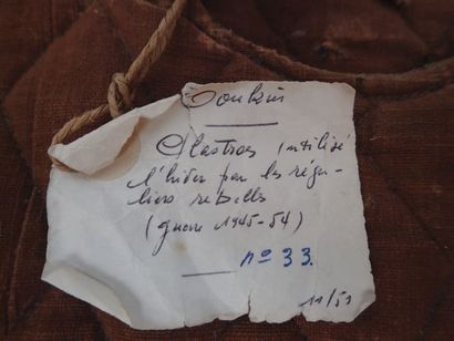 Lot Commando Nord Viêt-Nam / Vietminh : Gilet...