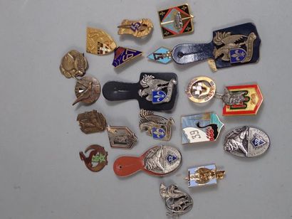 20 insignes infanterie. Accidents