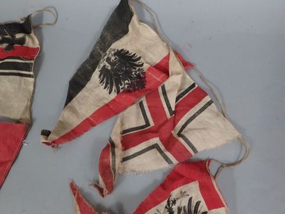 Banderole de pavoisement allemande avec 16...