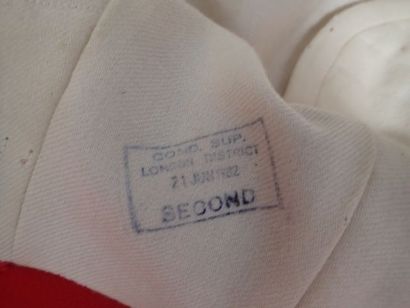 Tunique Red Coat des Scott Guards en drap...