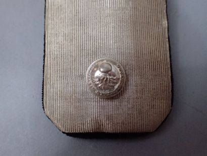 Paire d’épaulettes d’officier en cannetille...